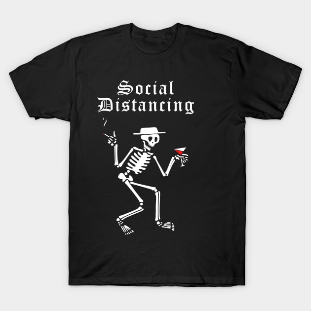 social distancing T-Shirt by akawork280